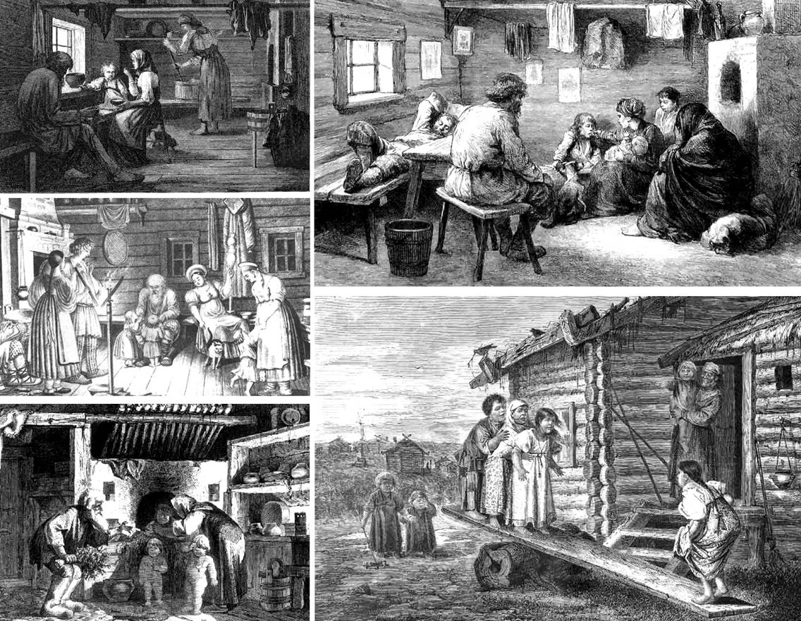 Жизнь и быт крестьян в начале 18 века