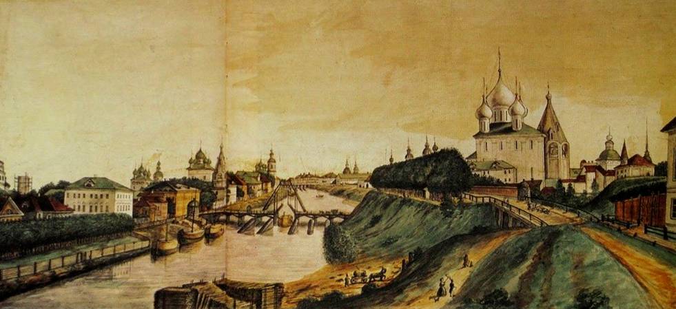 Русские города в начале 18 века