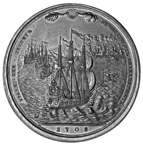 медаль в память адмирала Апраксина