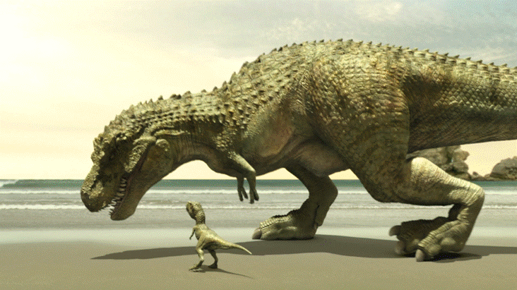 Хищный ящер — тарбозавр