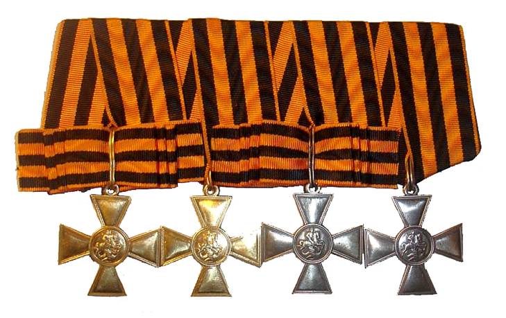 солдатский георгиевский крест
