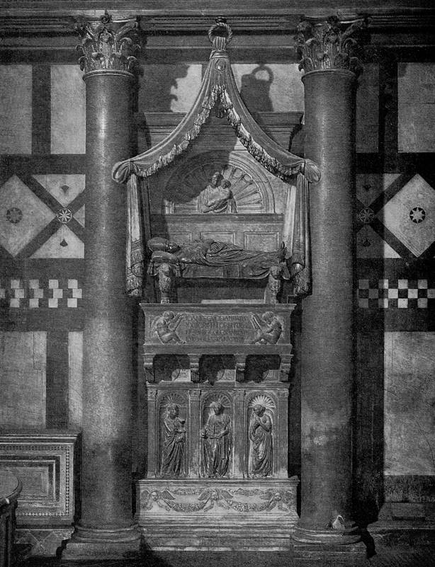 Донателло Микелоццо. Гробница папы Иоанна XXIII