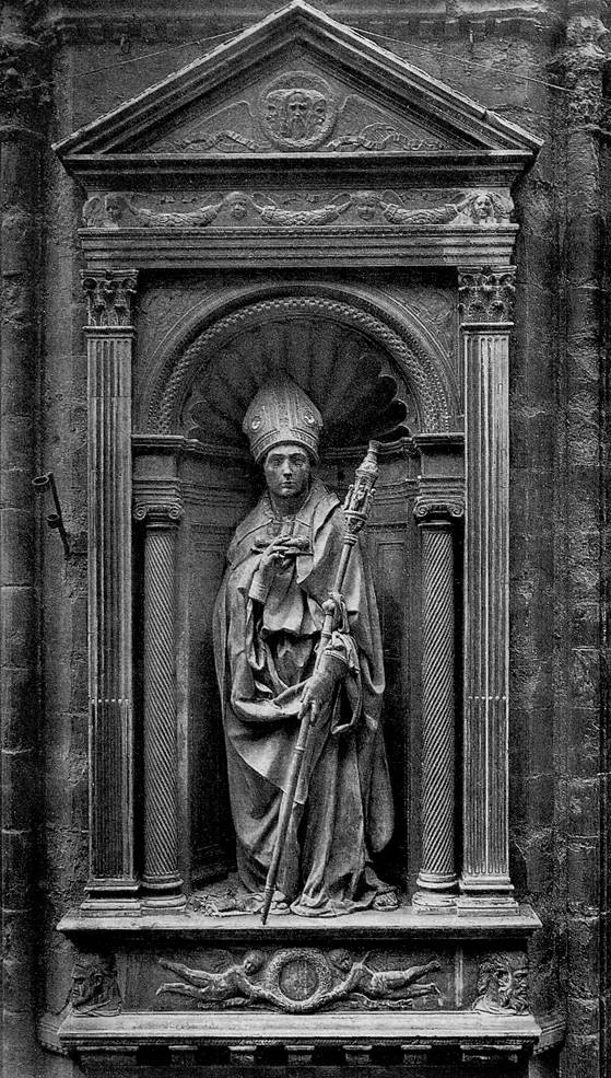 Скульптор Донателло. Статуя св. Людовика Тулузского