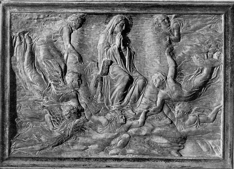 Скульптор Донателло. Вознесение Марии Рельеф саркофага гробницы кардинала Райнальдо Бранкаччи