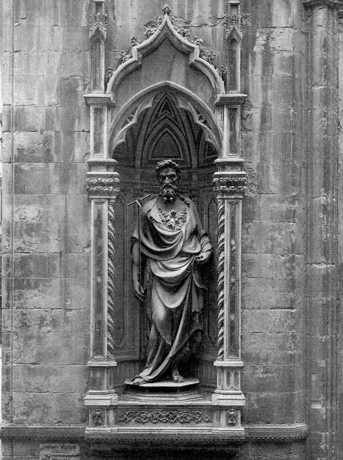 Скульптор Гиберти. Статуя Иоанна Крестителя