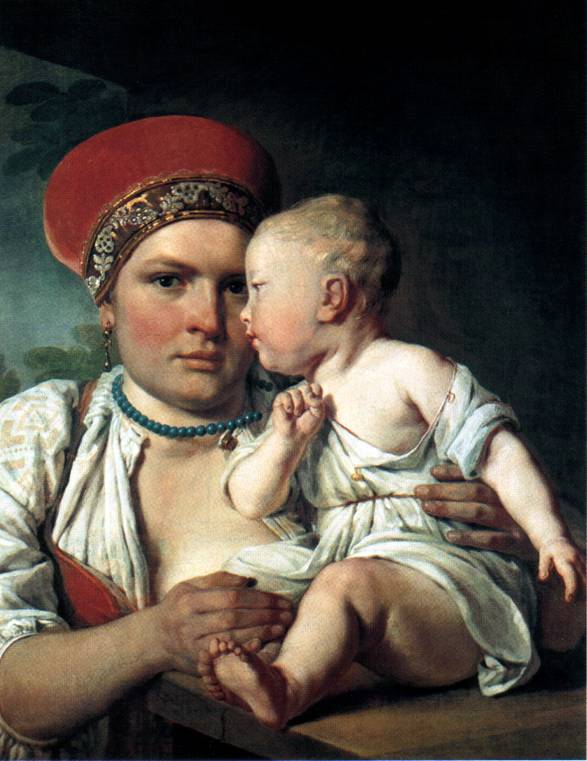 картина Кормилица с ребенком