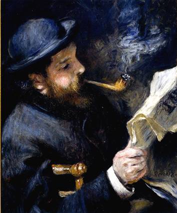 Portret de Claude Monet 