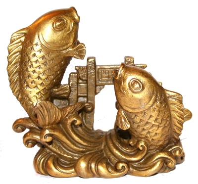 Символы богатства и удачи по фэншуй: Рыбы.