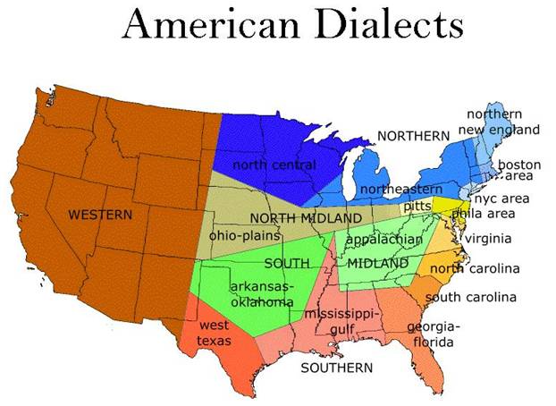американские диалекты