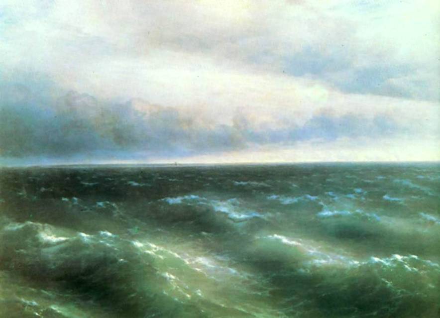 Черное море - художник Айвазовский