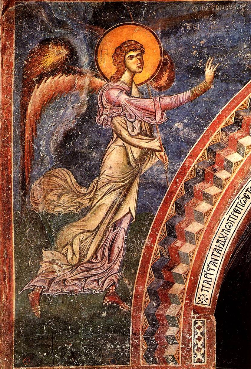 фреска Архангел Гавриил из Благовещения