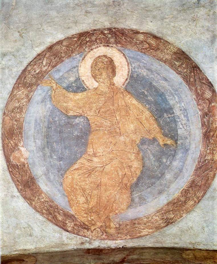 фреска Христос во славе
