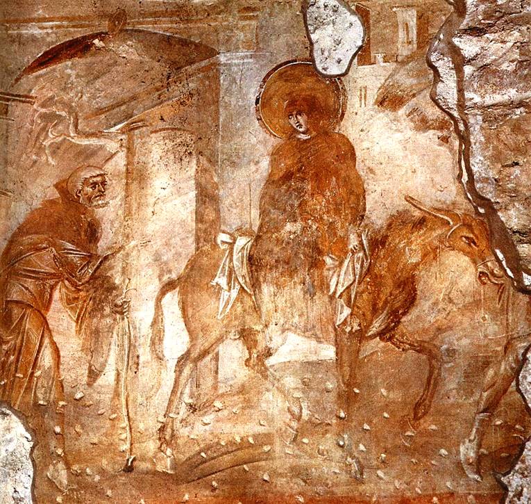 фреска Путешествие в Вифлеем