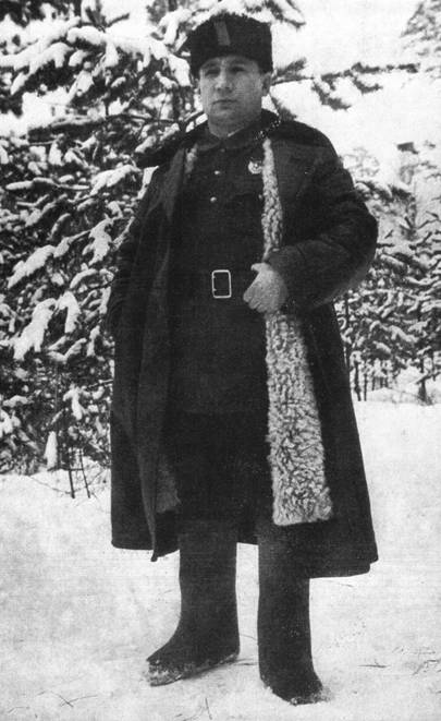 Командир соединения черниговских партизан Герой Советского Союза Попудренко 