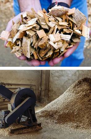 производство из отходов древесины