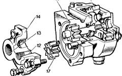 Схема смазочной системы двигателя
